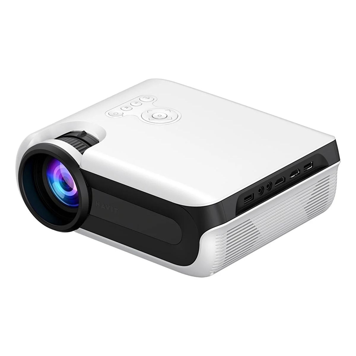 HAVIT - Proyector Portátil Pj209Pro Wifi 8500 Lúmenes Androidtv 9.0 Havit