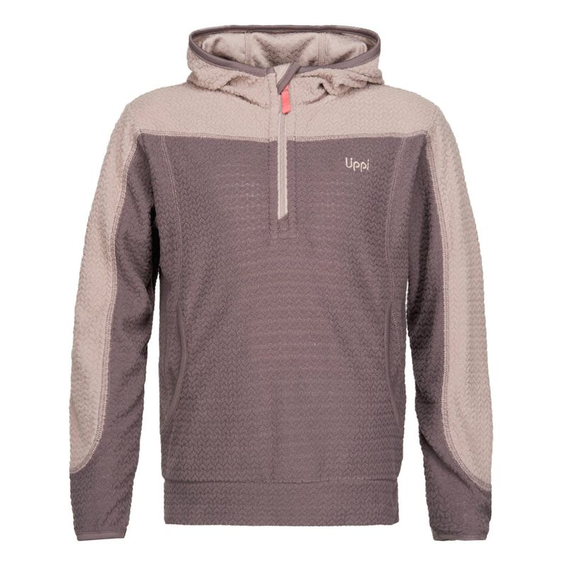 LIPPI - Poleron Niña Saltamontes Nano-F 1/4 Zip Hoody Malva Lippi