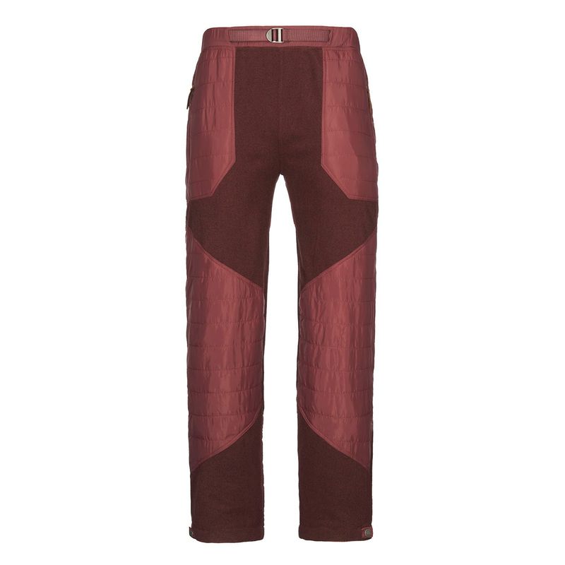 HAKA HONU - Pantalon Hombre Calentin Burdeo Haka Honu