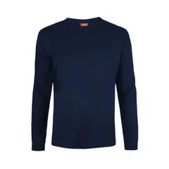 T WORLD - Polera Algodón Cuello Redondo Manga Larga