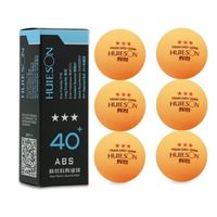 Pack 6 Pelotas Ping Pong 3 Estrellas Hueison 40mm