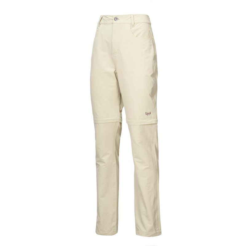 LIPPI - Pantalon Mujer Enduring Mix-2 Q-Dry Pants Crudo Lippi