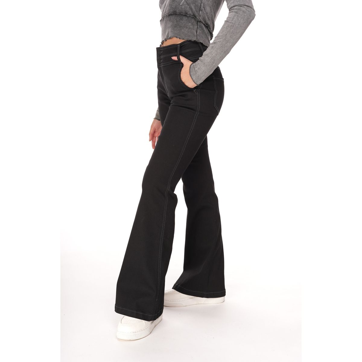 EFESIS - Jeans Gery Pretina Unida Hilo Contratono