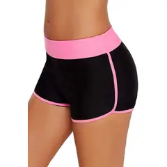 GLORIAHOON - Short De Baño Deportivo Mujer Rosado