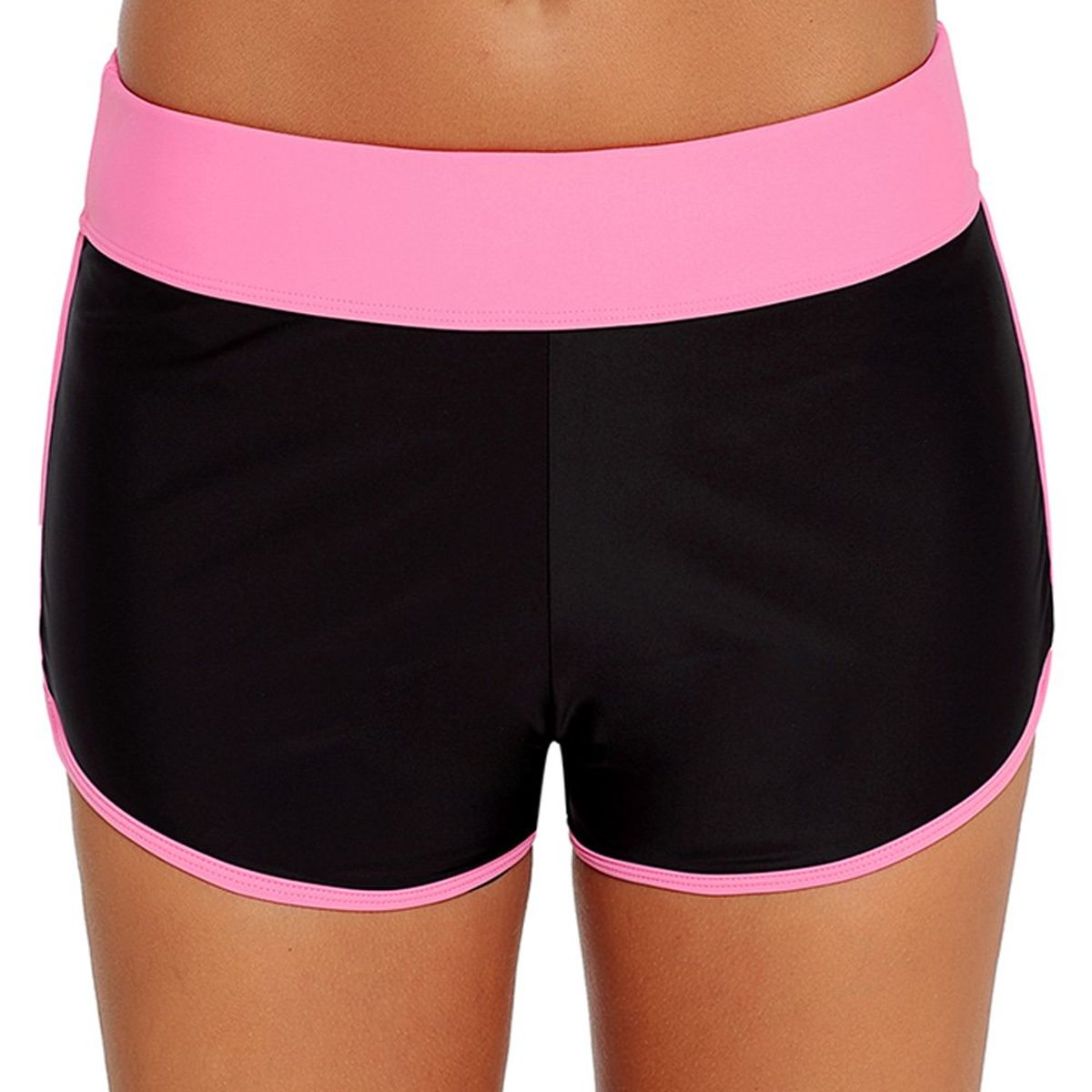 GLORIAHOON - Short De Baño Deportivo Mujer Rosado Gloriahoon