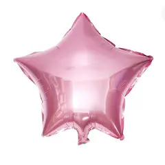 GENERICO - Globo Diseño Estrella 5 Puntas - Rosado