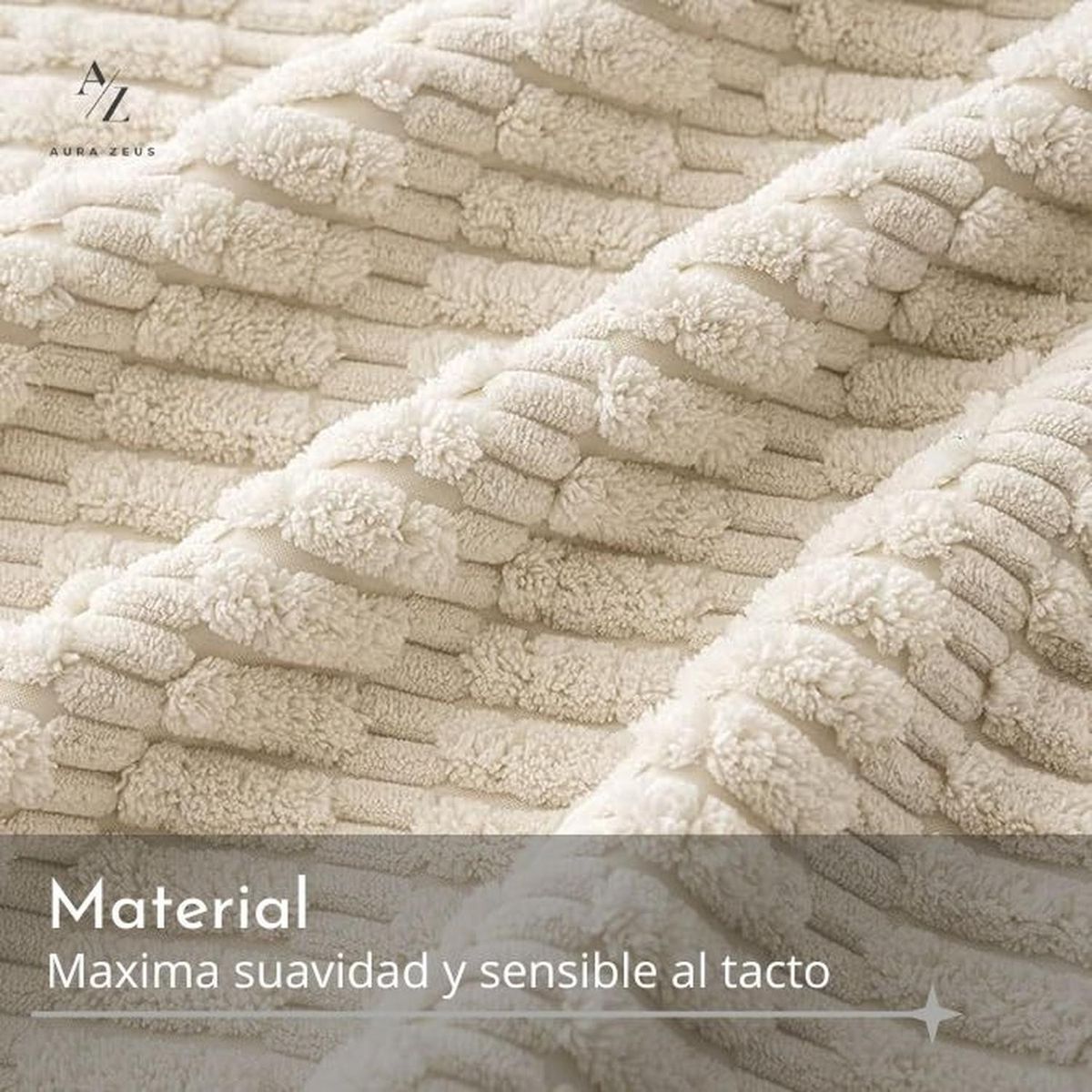 AZ AURAZEUS - Fundas De Cojines Blanco Set X2 Cama Sillon Suave 45 X 45 Almohada AZ