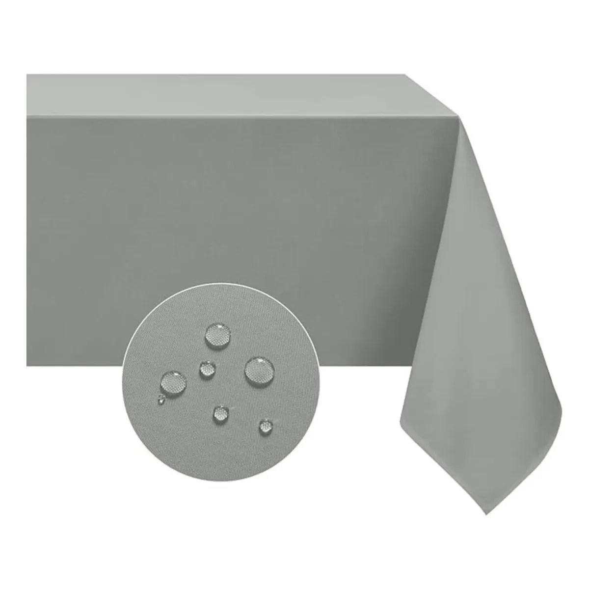 AZ AURAZEUS - Mantel Rectangular Antimanchas Impermeable Genero Tela 220 X 140 Cm