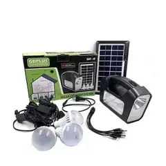 GENERICO - Kit Solar Emergencia Camping 220v Ampolletas 36hrs