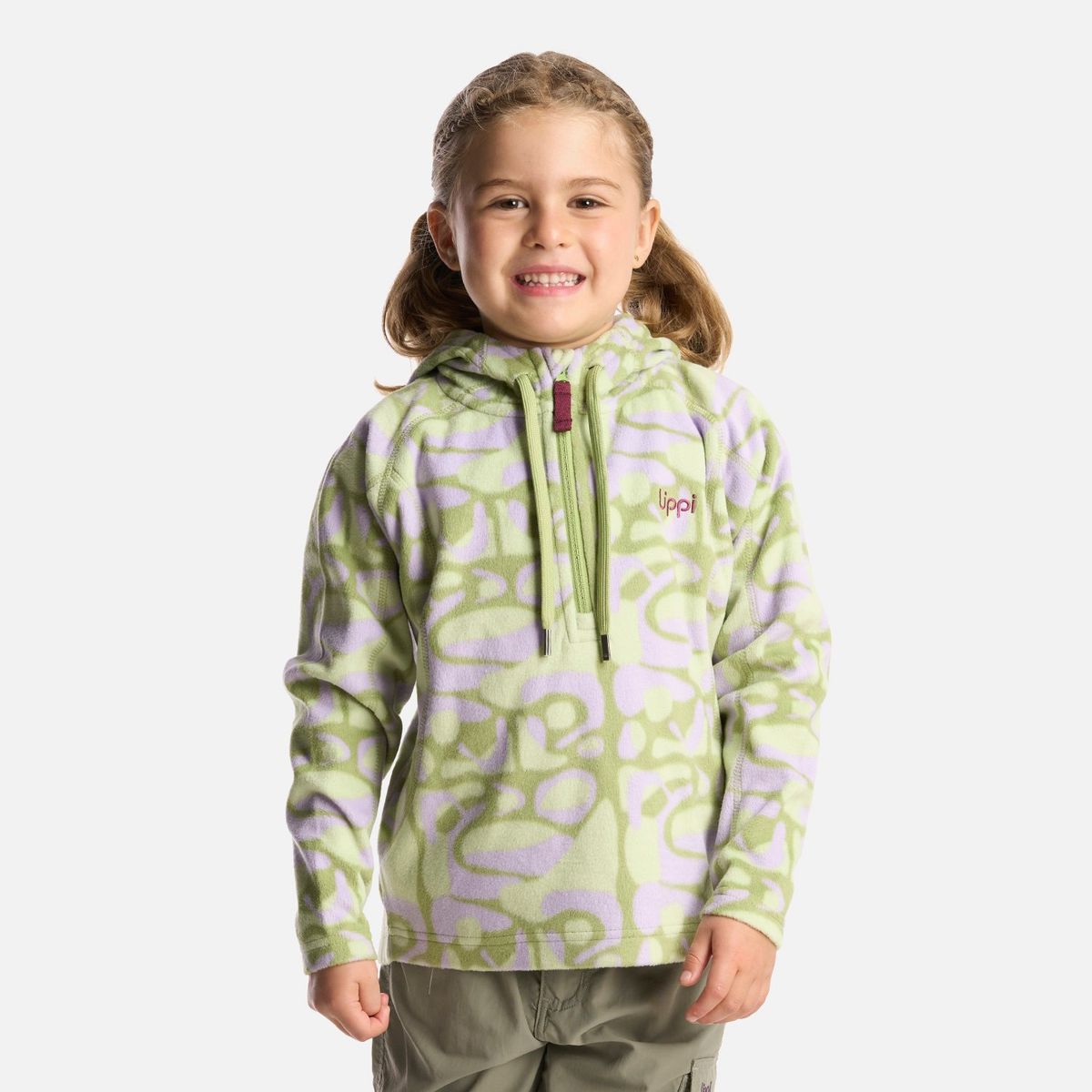 LIPPI - Chaqueta Niña Cold Day Therm-Pro Hoody Jacket Print Pistacho Lippi