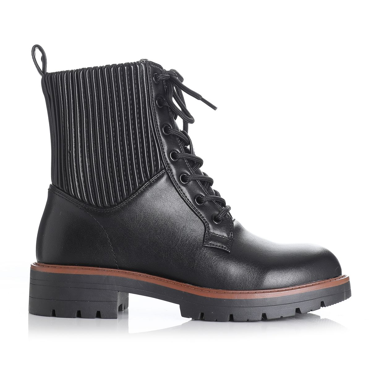 VIA UNO - Botin Mujer Negro Via Uno 12431443