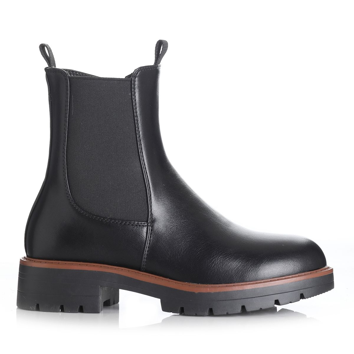 VIA UNO - Botin Mujer Negro Via Uno 12431441