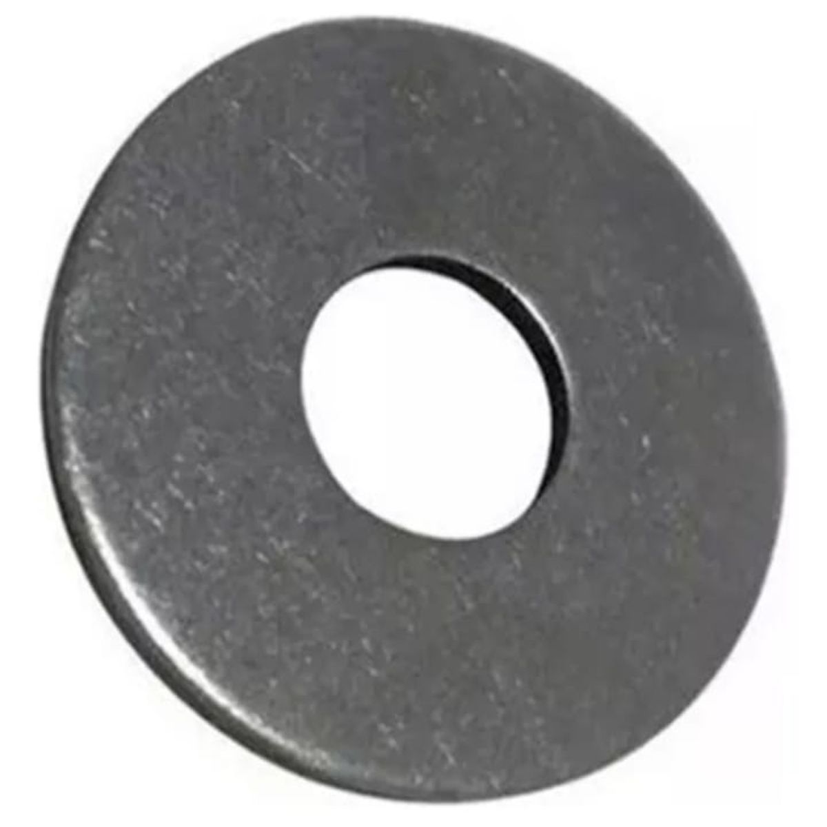 GENERICO - Golilla Arandela Plana Negra 1/4 100 Unidades