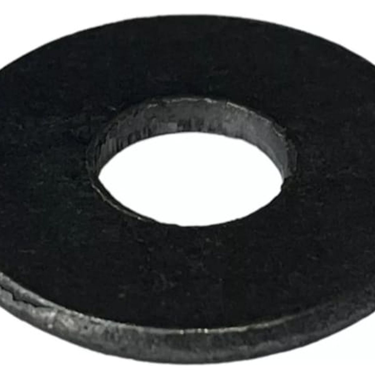 GENERICO - Golilla Arandela Plana Negra 1/4 100 Unidades