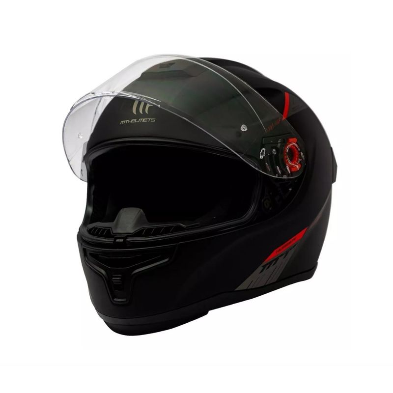 GENERICO - Casco De Moto Mt Helmets Hummer Solid Negro Regalo TALLA S