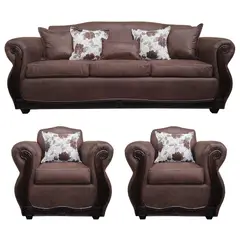 AMERICA DECORA - Living 4-1-1 Grand Santi Envejecido Café