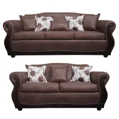 AMERICA DECORA - Living 4-3 Grand Santi Envejecido Café