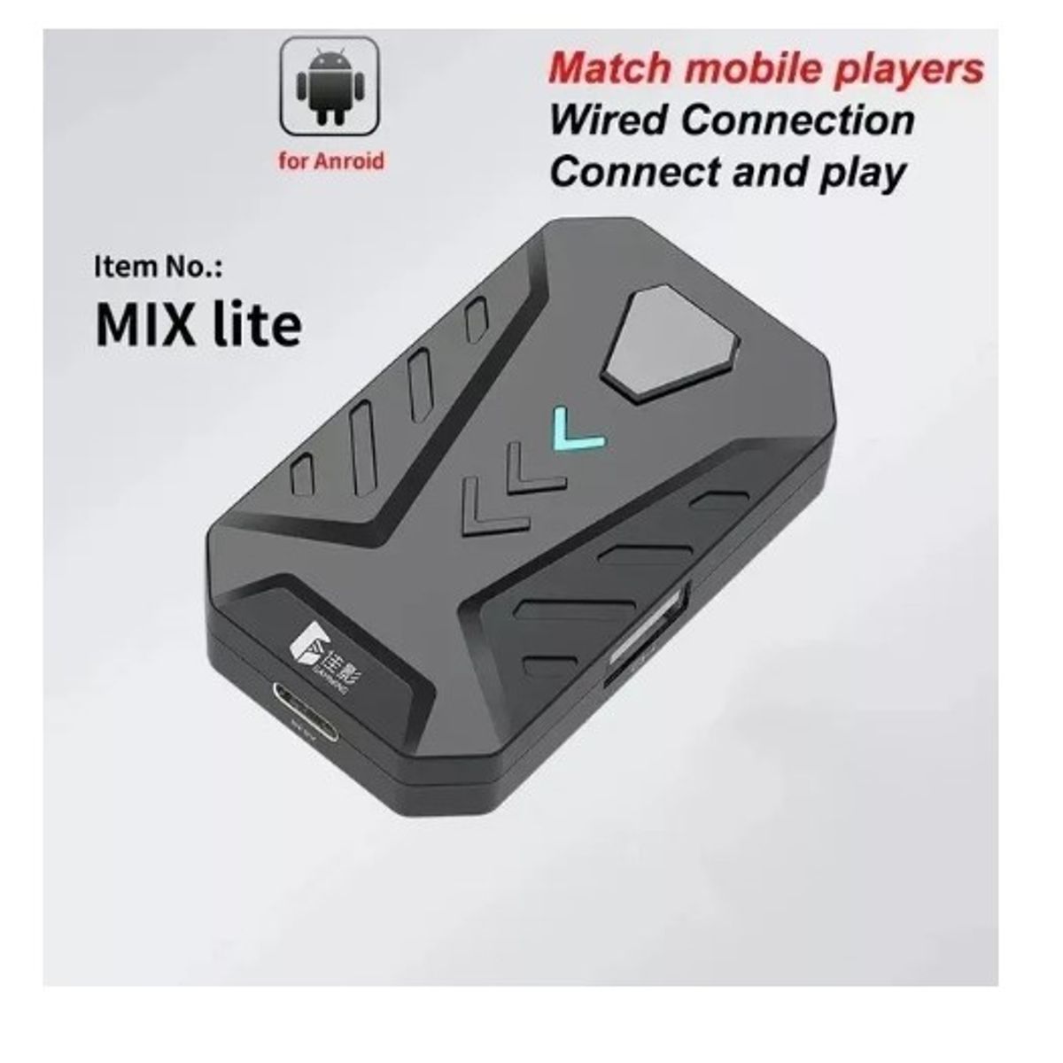 GENERICO - Convertidor De Teclado Y Mouse Para Juegos Móviles Mixpro