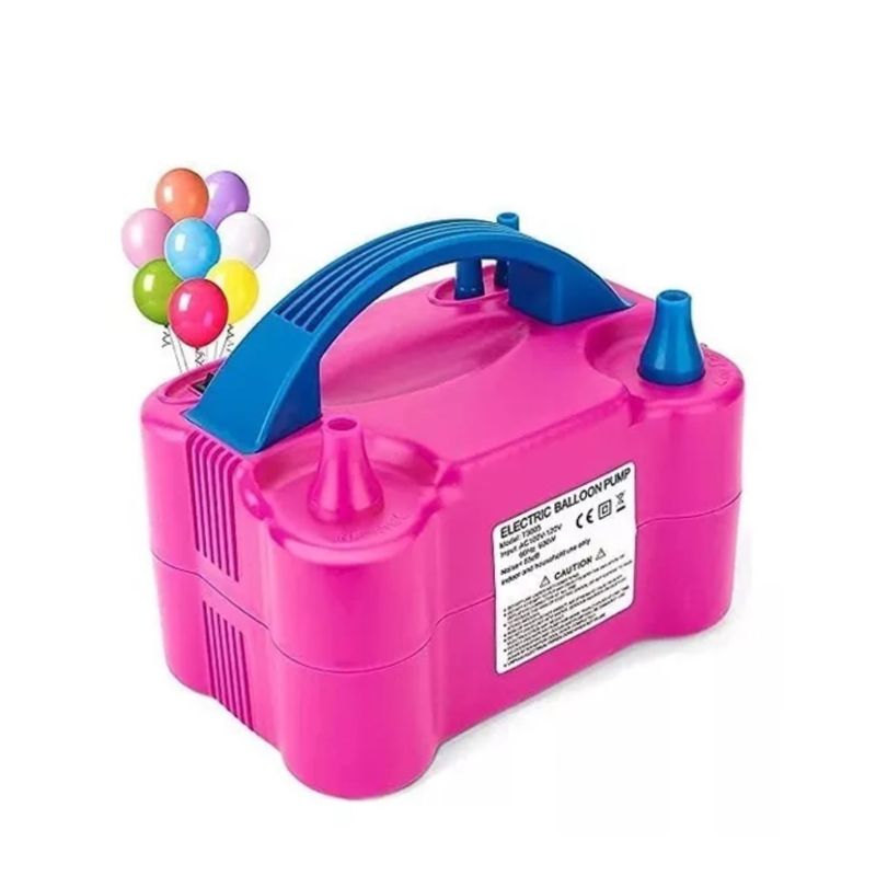 GENERICO - Inflador Eléctrico De Globos 600watts Doble Boquilla
