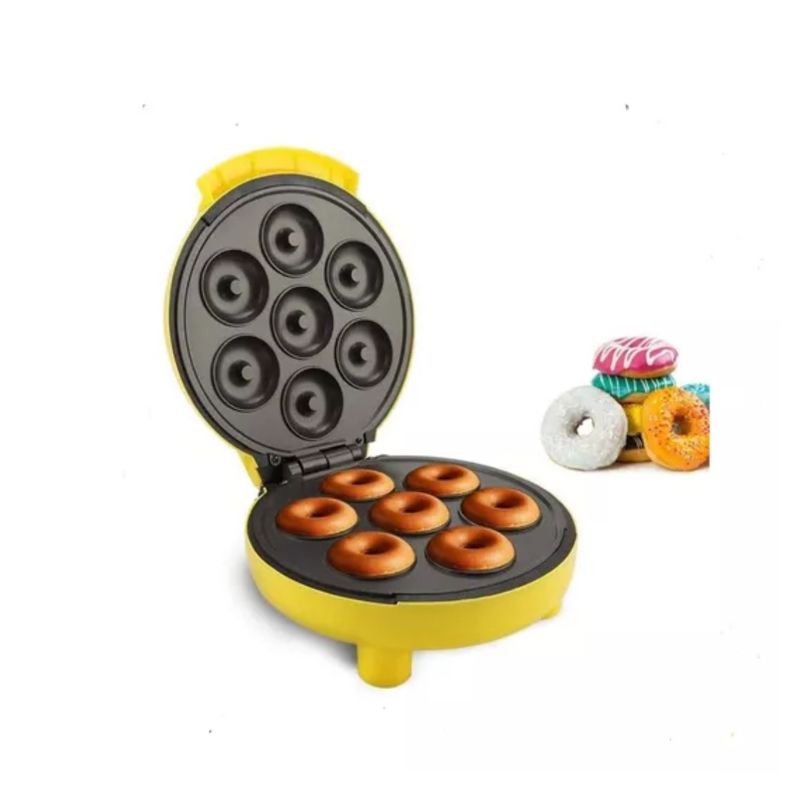 GENERICO - Maquina De Mini Donas Donuts Antiadherente 7 Donas