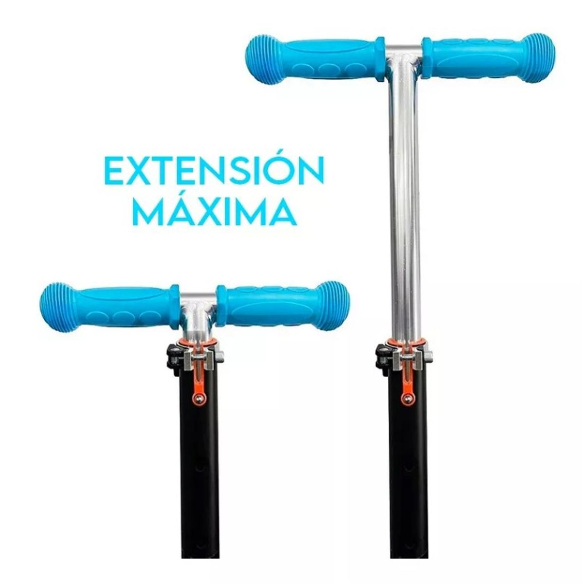 GENERICO - Scooter Monopatin Many Colors Niñas Regulable Rueda Led