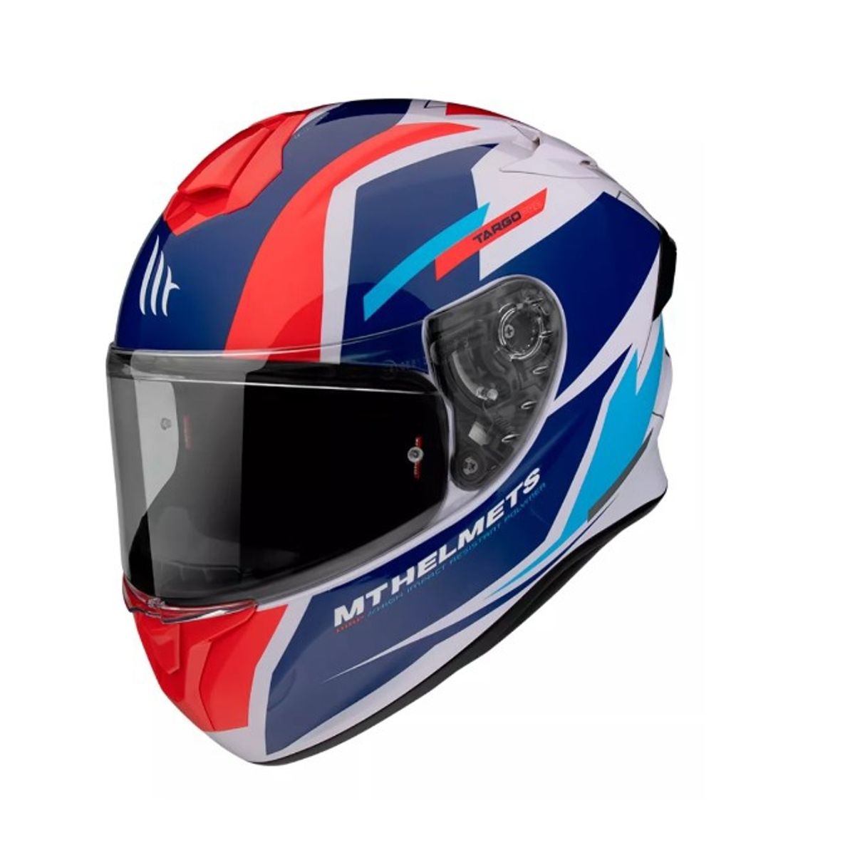 GENERICO - Casco De Moto  Targo Pro Sound D15 Rojo Perla