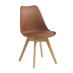 GENERICO - Silla de comedor acolchada Tulip Cafe