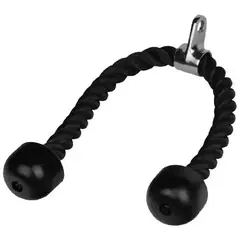 GENERICO - Cuerda Soga Para Triceps Biceps Polea Mancuernas Fitness