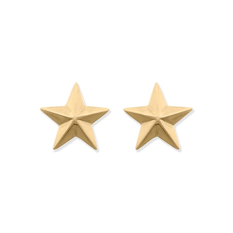 MABELITA - Aritos Baño de Oro Estrella Náutica