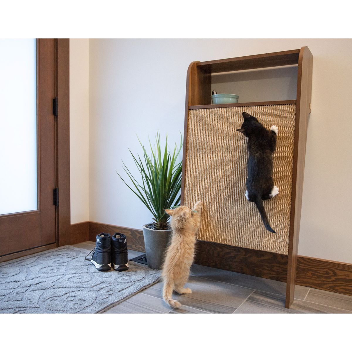 GENERICO - Mueble Rascador Multifuncional de gatos Wesley