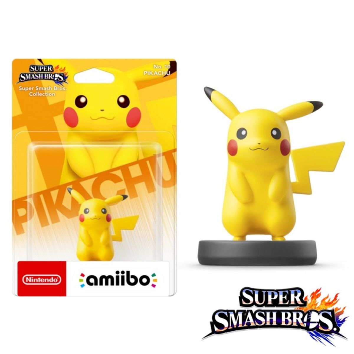 NINTENDO - Amiibo Pikachu Super Smash Bros Nintendo