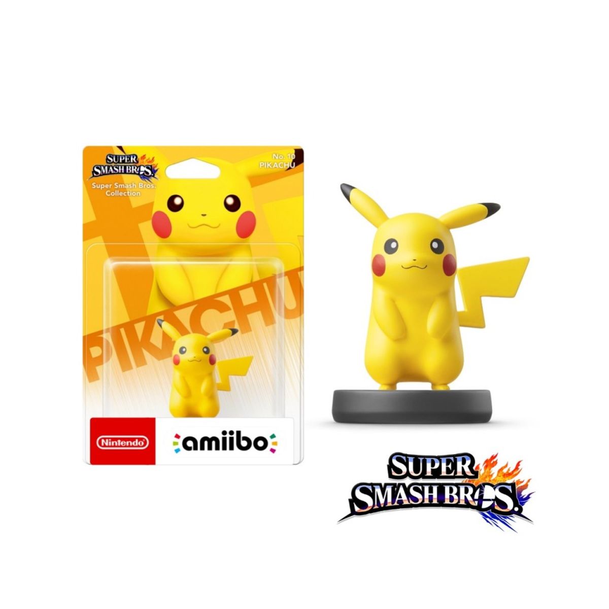 NINTENDO - Amiibo Pikachu Super Smash Bros Nintendo