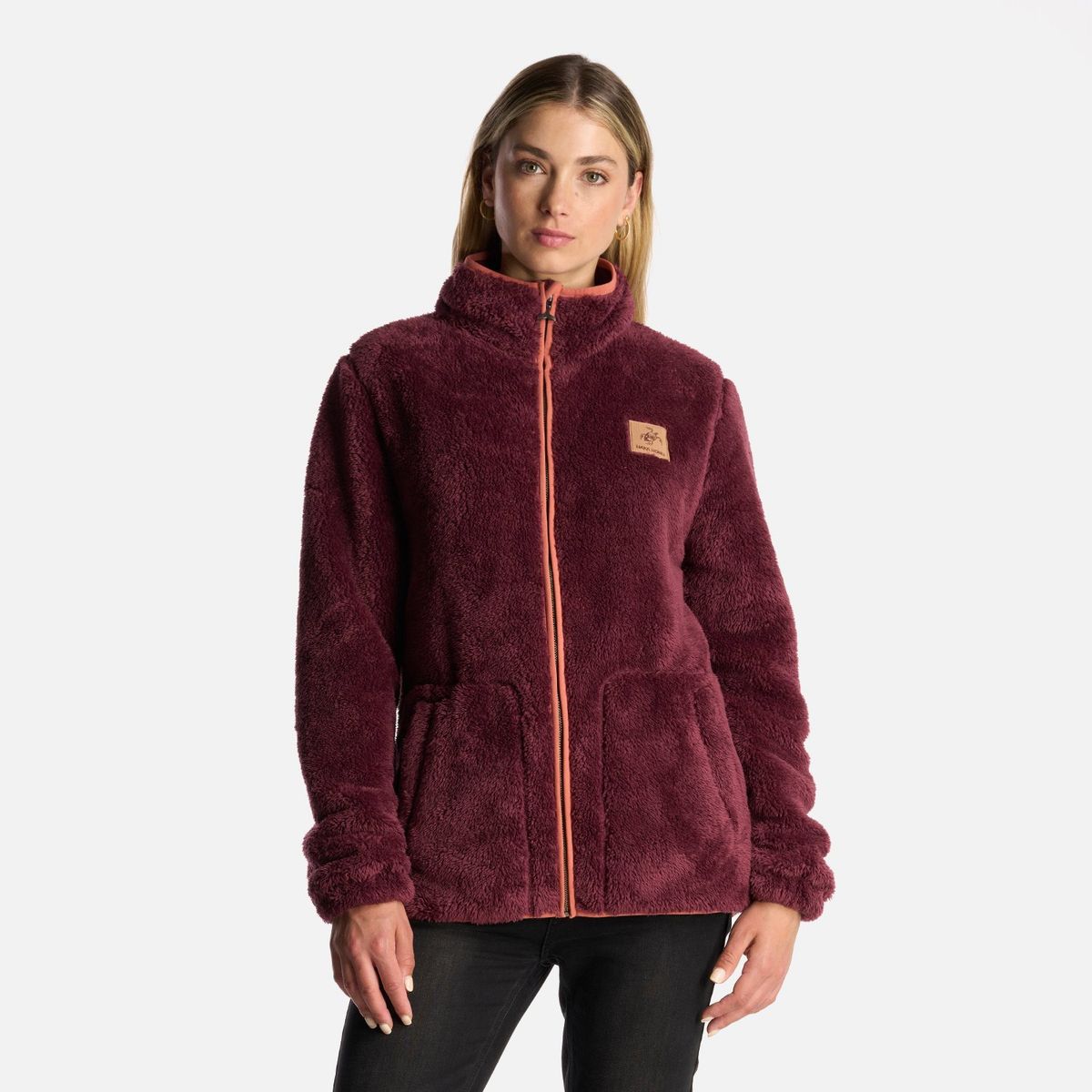 HAKA HONU - Poleron Mujer Caluro-sin Burdeo Haka Honu