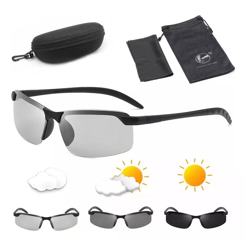 GENERICO - Gafas De Sol Fotocromáticas Polarizadas Para Día Y Noche