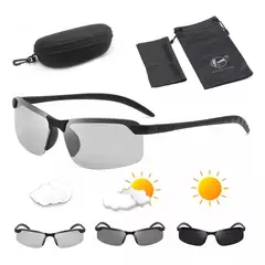 GENERICO - Gafas De Sol Fotocromáticas Polarizadas Para Día Y Noche