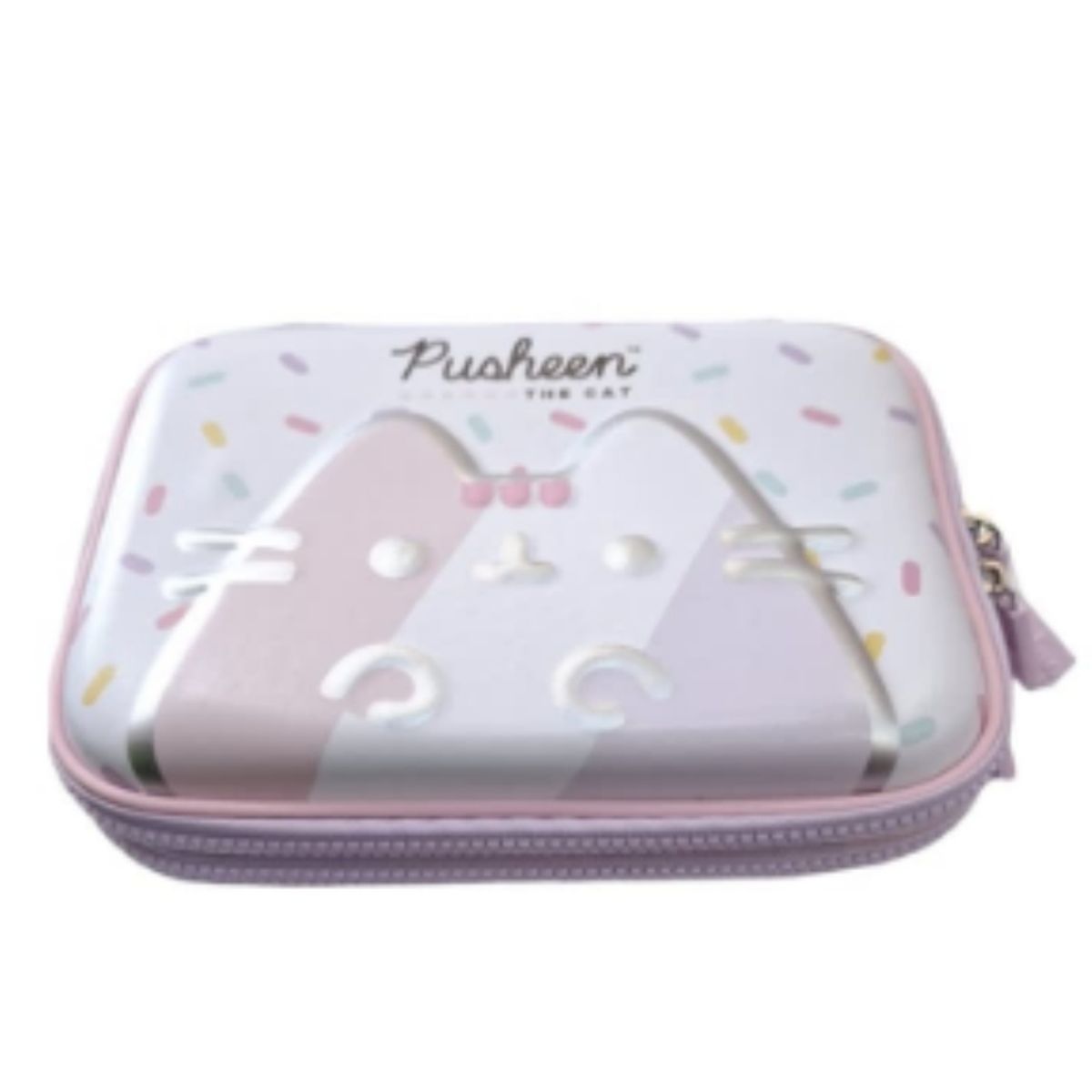 OEM - ESTUCHE DOBLE CIERRE EVA DISEÑO PUSHEEN
