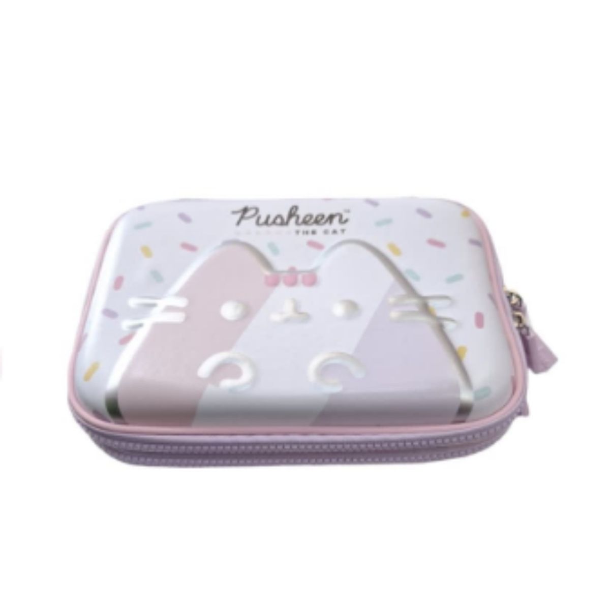 OEM - ESTUCHE DOBLE CIERRE EVA DISEÑO PUSHEEN