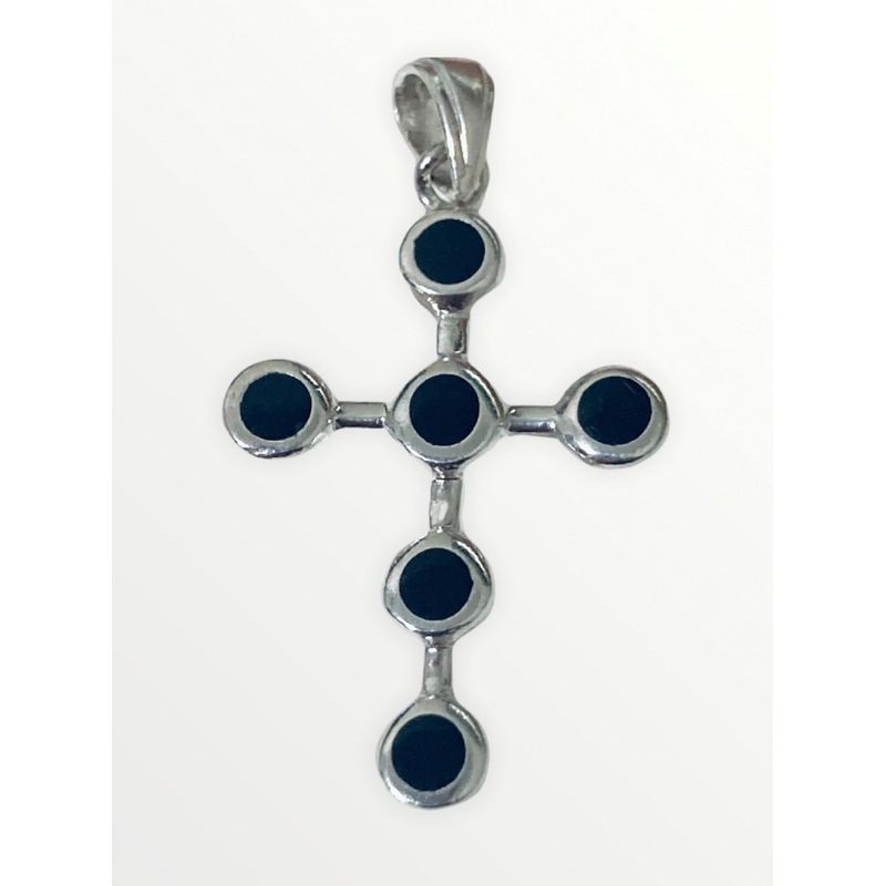 TAETHAI - Colgante de plata 925 con Ónix