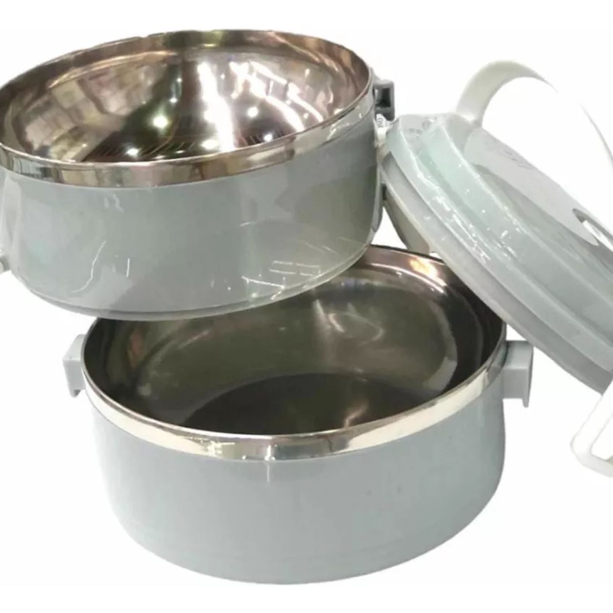 GENERICO - Fiambrera Contenedor Taza Termo De Comida 2 Capas 1.4l