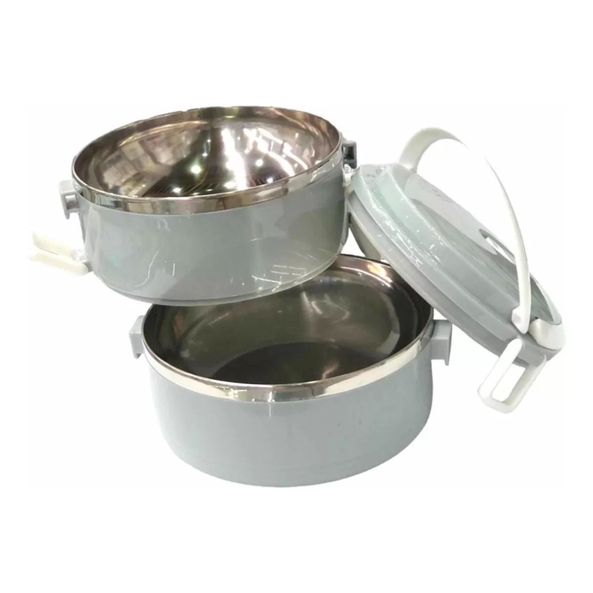 GENERICO - Fiambrera Contenedor Taza Termo De Comida 2 Capas 1.4l