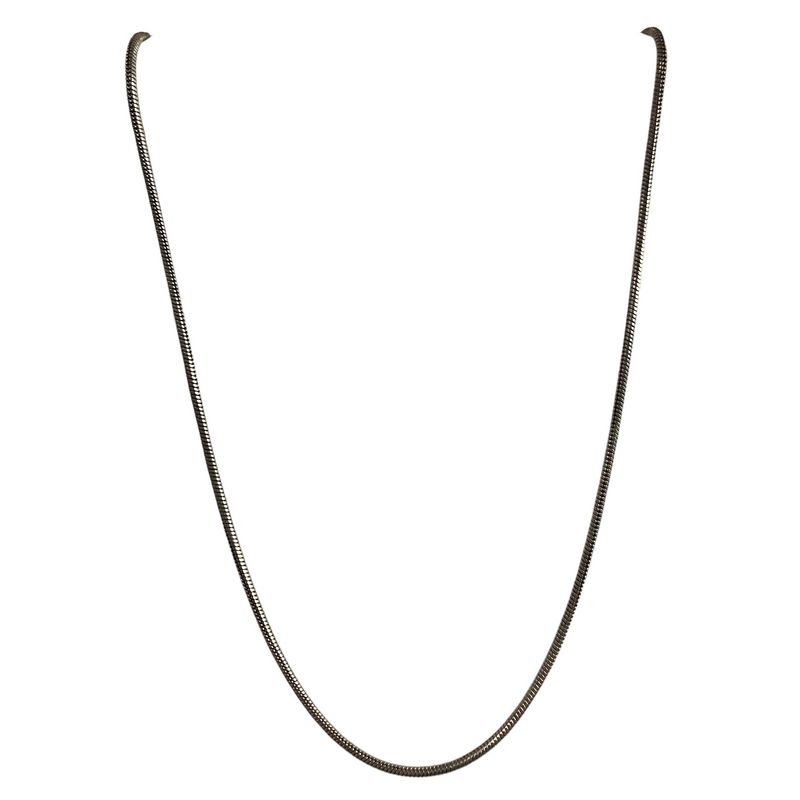 TAETHAI - Cadena de plata 925 envejecida, tipo cola de topo