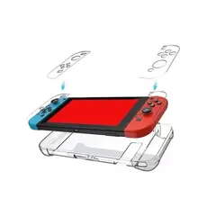 GENERICO - Carcasa Transparente Nintendo Switch