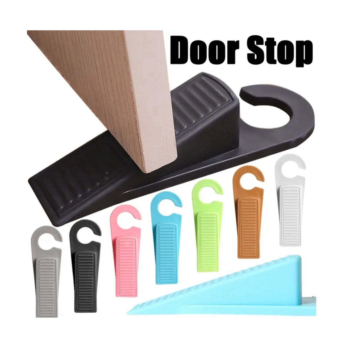 GENERICO - Pack 2 Topes Para Puertas A Piso