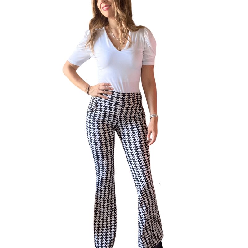 ME MATO TIENDA - Pantalon Flare pata de gallo  mujer