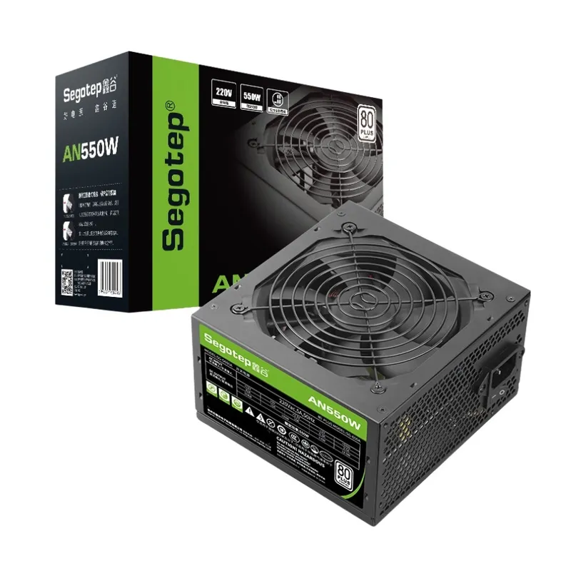 GENERICO - FUENTE DE PODER SEGOTEP AN550W 80 PLUS STANDARD