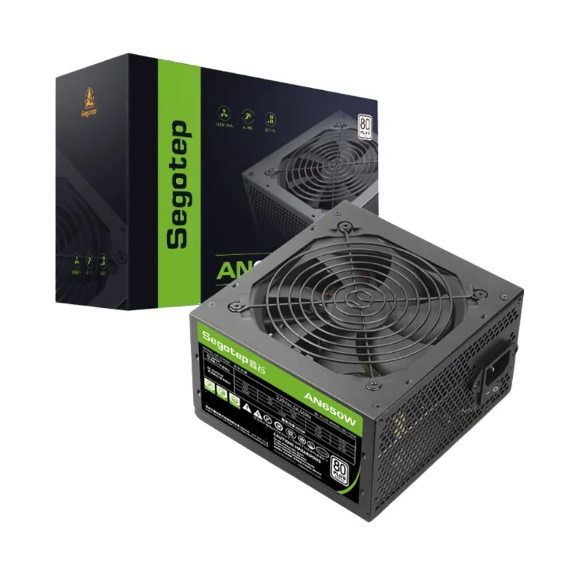 GENERICO - FUENTE DE PODER SEGOTEP AN650W 80 PLUS STANDARD