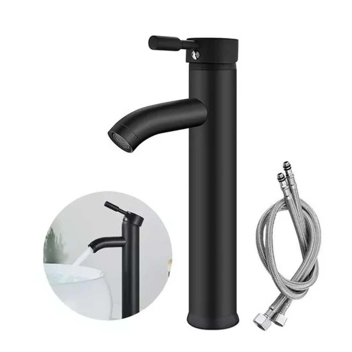 GENERICO - Llave Monomando Fregadero manerales Lavabo Grifo Baño