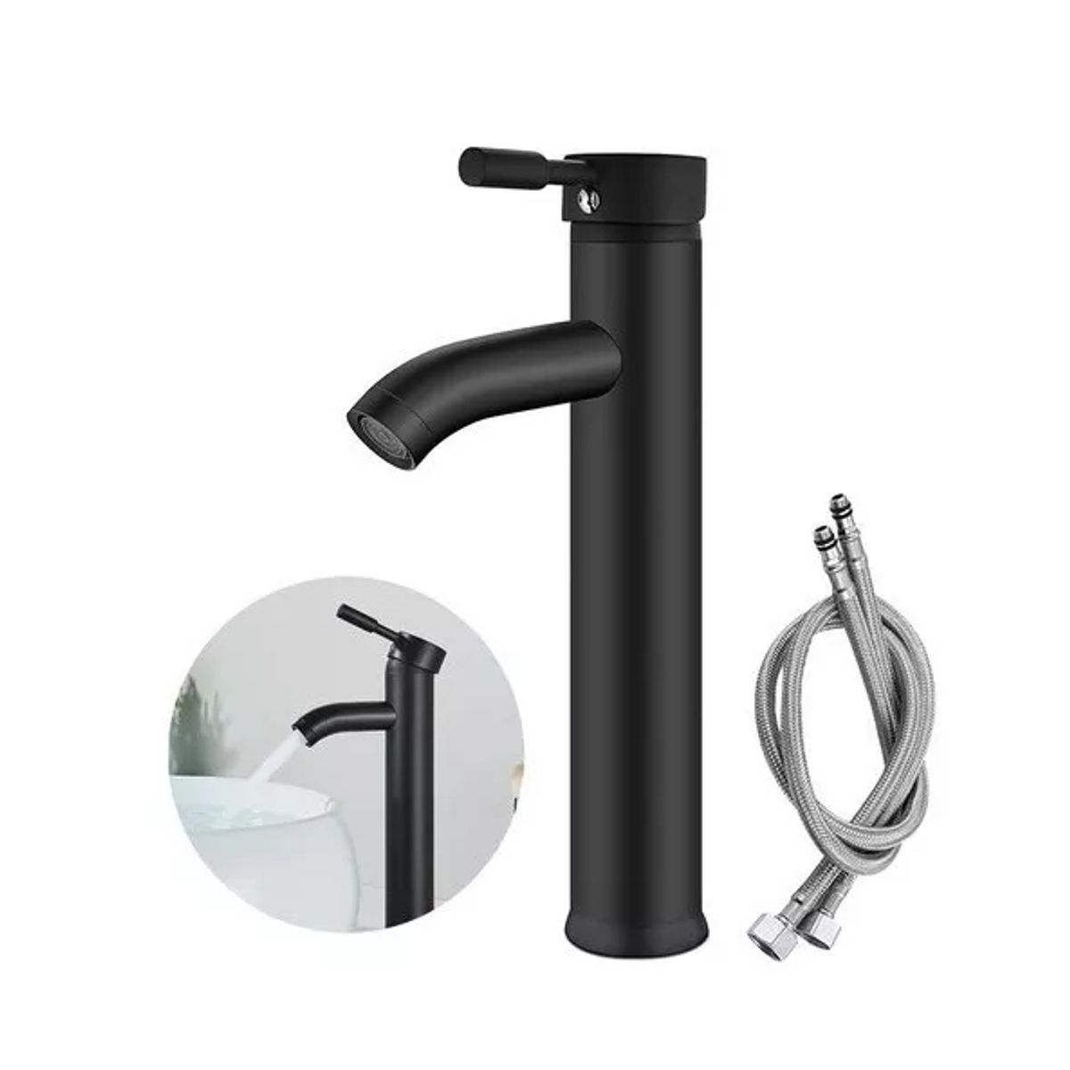 GENERICO - Llave Monomando Fregadero manerales Lavabo Grifo Baño