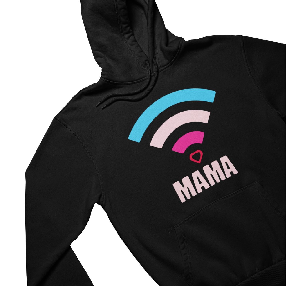 GENERICO - Polerón del día de las Madres Modelo SEÑAL - WIFI- MAMA