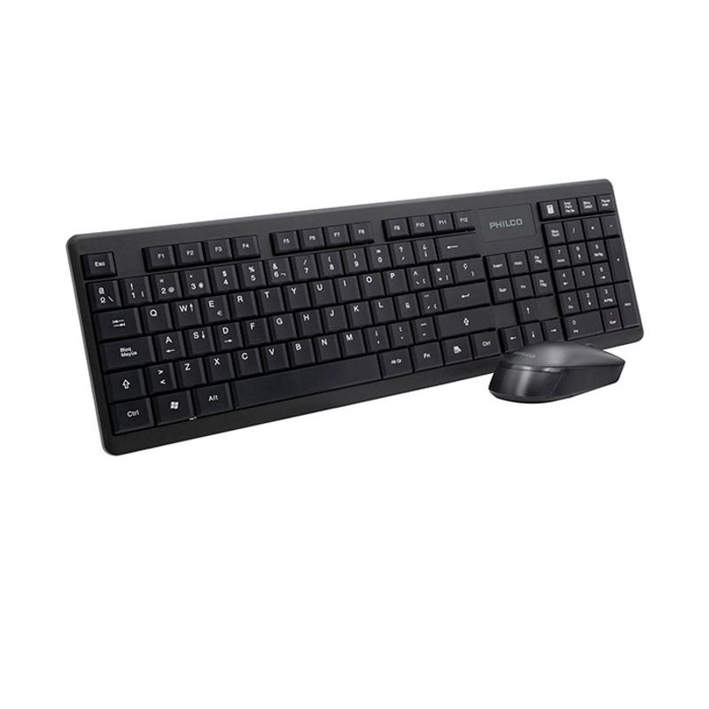PHILCO - Kit Combo Teclado y Mouse Inalámbrico Philco 6314N